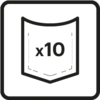 10 POCKETS