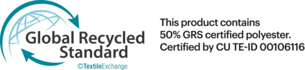 GRS 50% poliéster reciclado