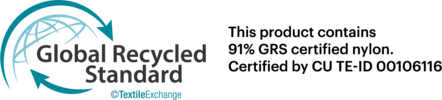 GRS 91% Nailon reciclado