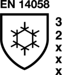 EN 14058 (3/2/X/X/X)