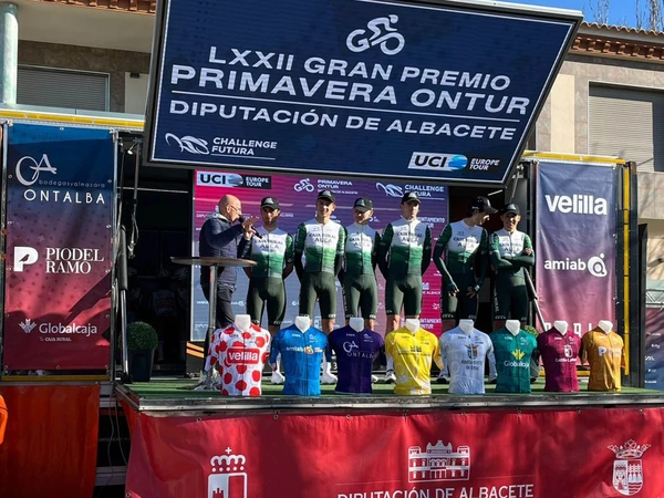 Abbiamo sponsorizzato il Gran Premio Primavera Ontur Diputación de Albacete di ciclismo