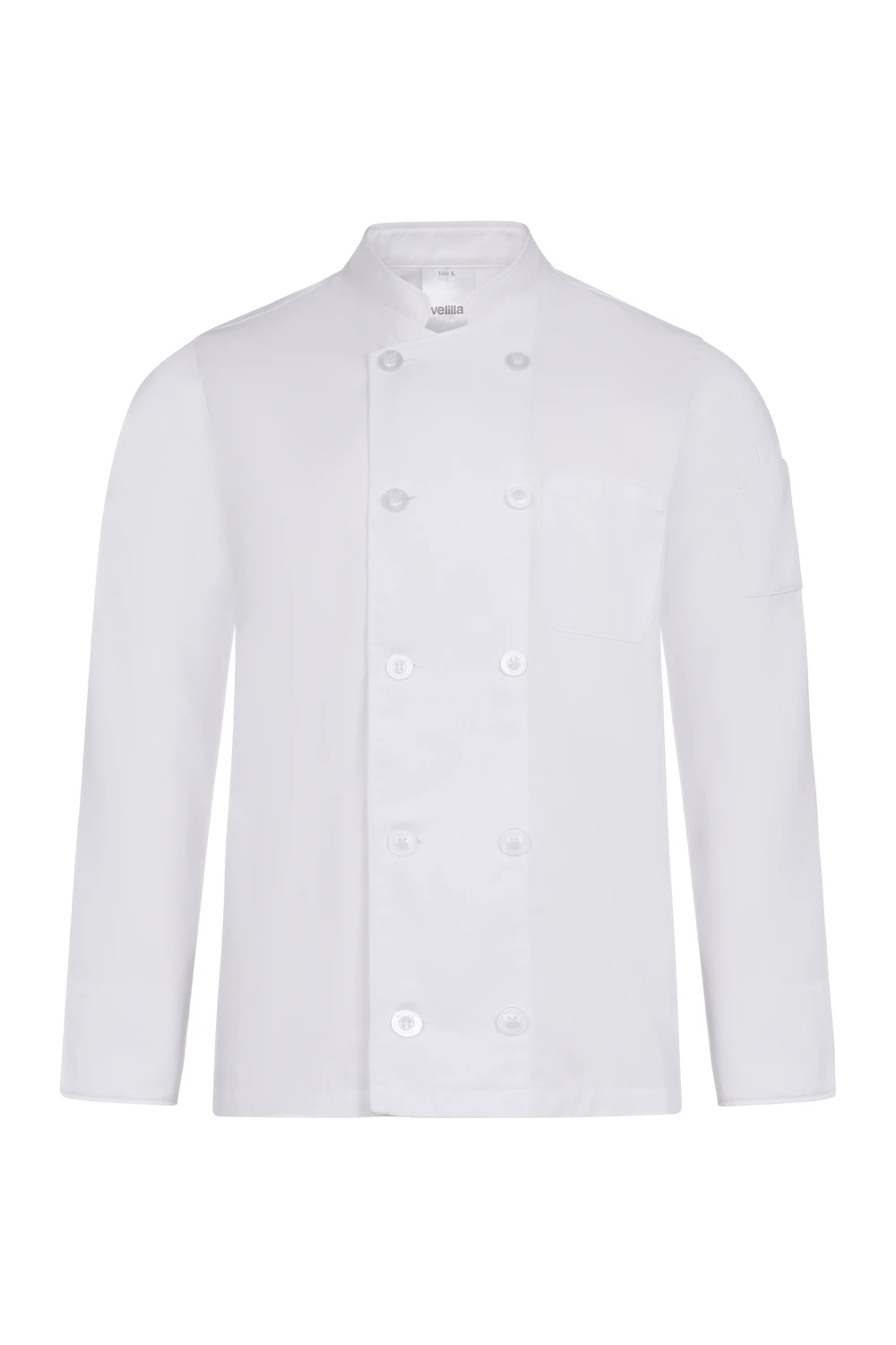 Chaqueta de cocina manga larga
